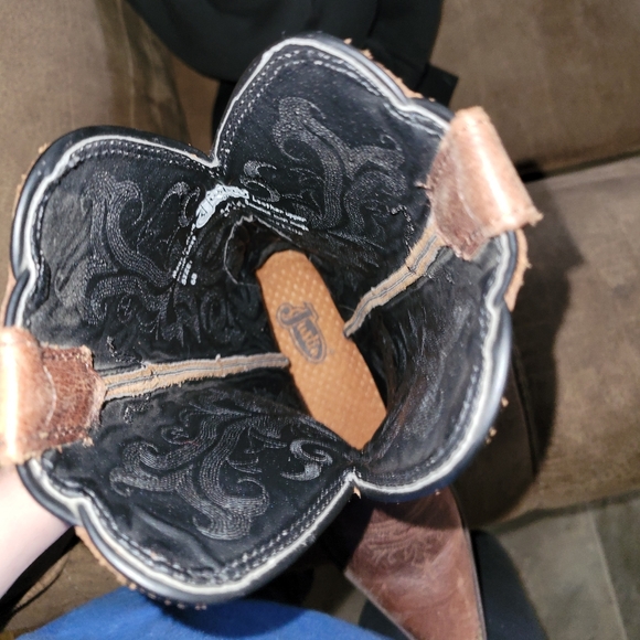 Dark brown justin boots - Picture 8 of 8